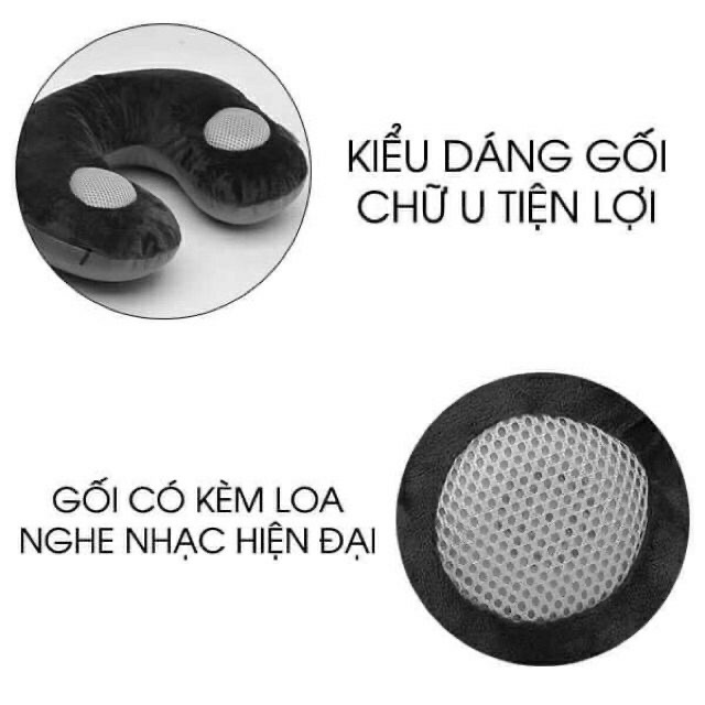 Gối kê cổ tích hợp loa nghe nhạc